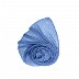 Plain stole in crinkled cotton fabric - Royal blue Plain stole in crinkled cotton fabric - Royal blue